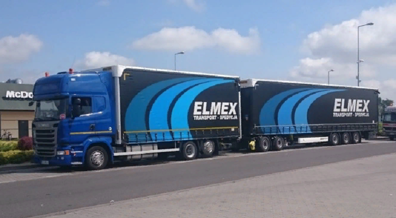 перевозка грузов 25-метровым автопоездом